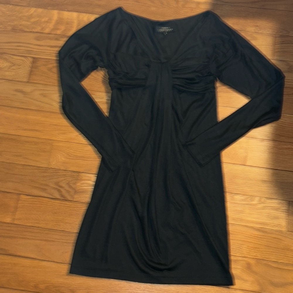 ROBERT RODRIGUEZ BLACK PETITE DRESS